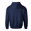 Navy-White - Back - Umbro Mens Club Leisure Hoodie