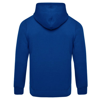 Royal Blue-White - Back - Umbro Childrens-Kids Club Leisure Drawstring Hoodie