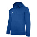 Royal Blue-White - Front - Umbro Childrens-Kids Club Leisure Drawstring Hoodie