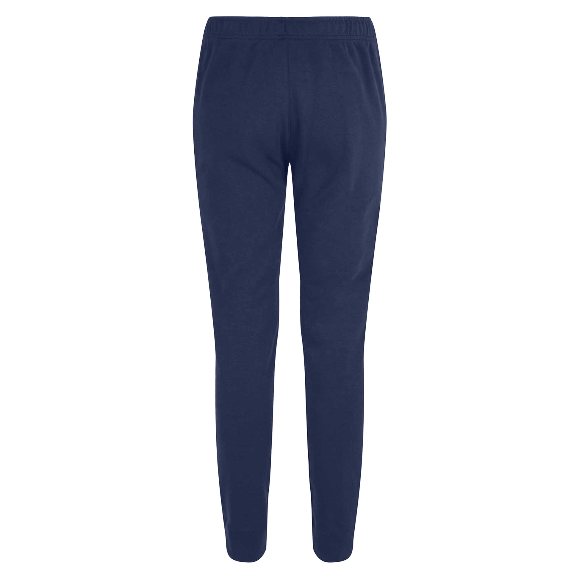 Navy-White - Back - Umbro Womens-Ladies Club Leisure Jogging Bottoms