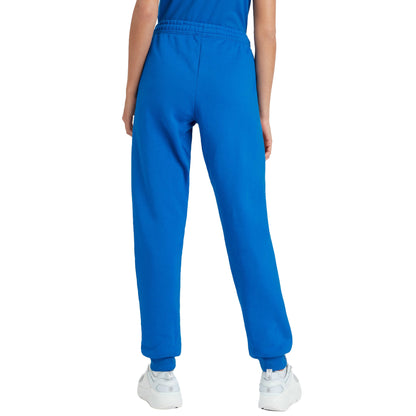 Royal Blue-White - Side - Umbro Womens-Ladies Club Leisure Jogging Bottoms