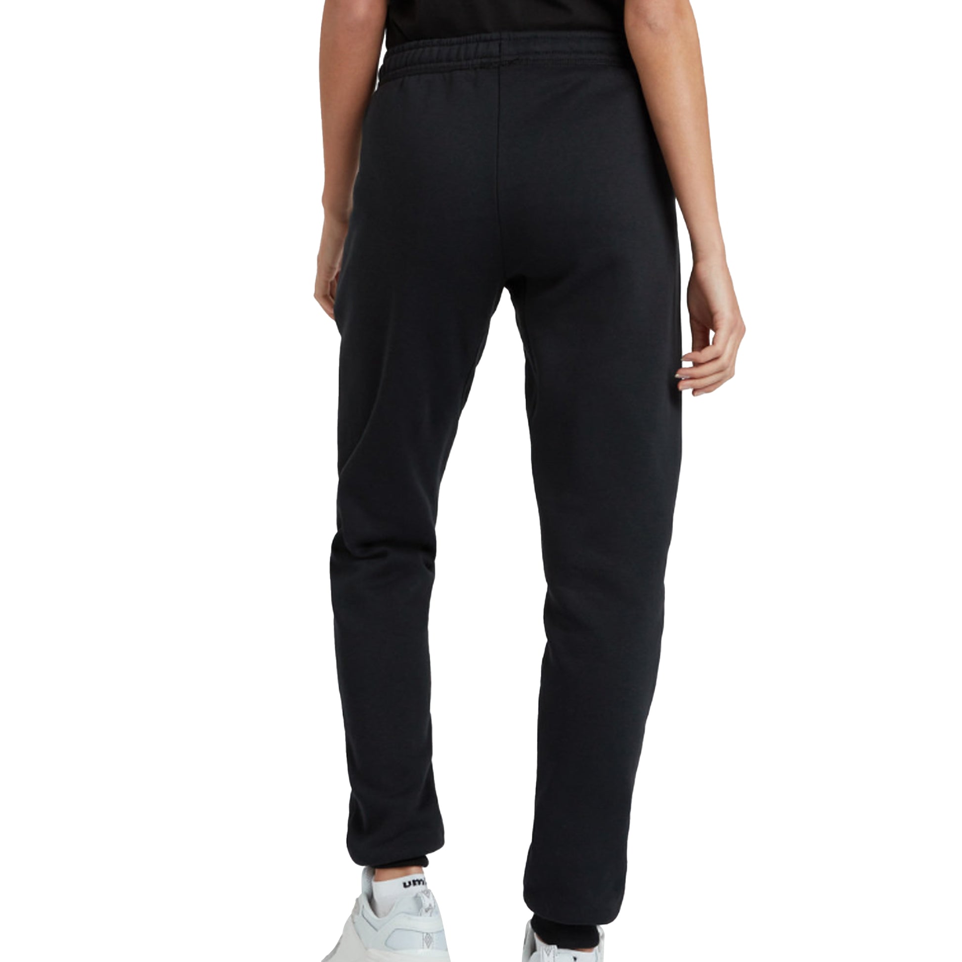 Black-White - Lifestyle - Umbro Womens-Ladies Club Leisure Jogging Bottoms