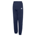 Navy-White - Front - Umbro Womens-Ladies Club Leisure Jogging Bottoms