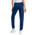 Navy-White - Back - Umbro Womens-Ladies Club Leisure Jogging Bottoms