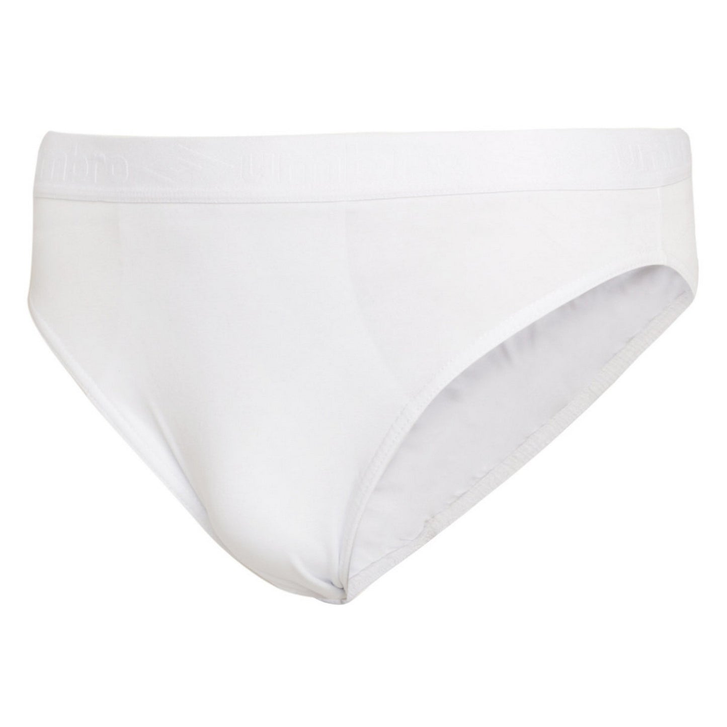 White - Front - Umbro Mens Plain Briefs (Pack of 3)