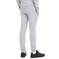 Grey Marl-White - Lifestyle - Umbro Childrens-Kids Club Leisure Jogging Bottoms