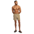Khaki - Lifestyle - Umbro Mens Taped Swim Shorts