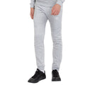 Grey Marl-White - Pack Shot - Umbro Mens Club Leisure Jogging Bottoms