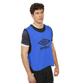 Royal Blue-Black - Lifestyle - Umbro Unisex Adult Training Bib