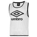 White-Black - Front - Umbro Unisex Adult Training Bib