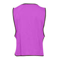 Purple-Black - Side - Umbro Unisex Adult Training Bib