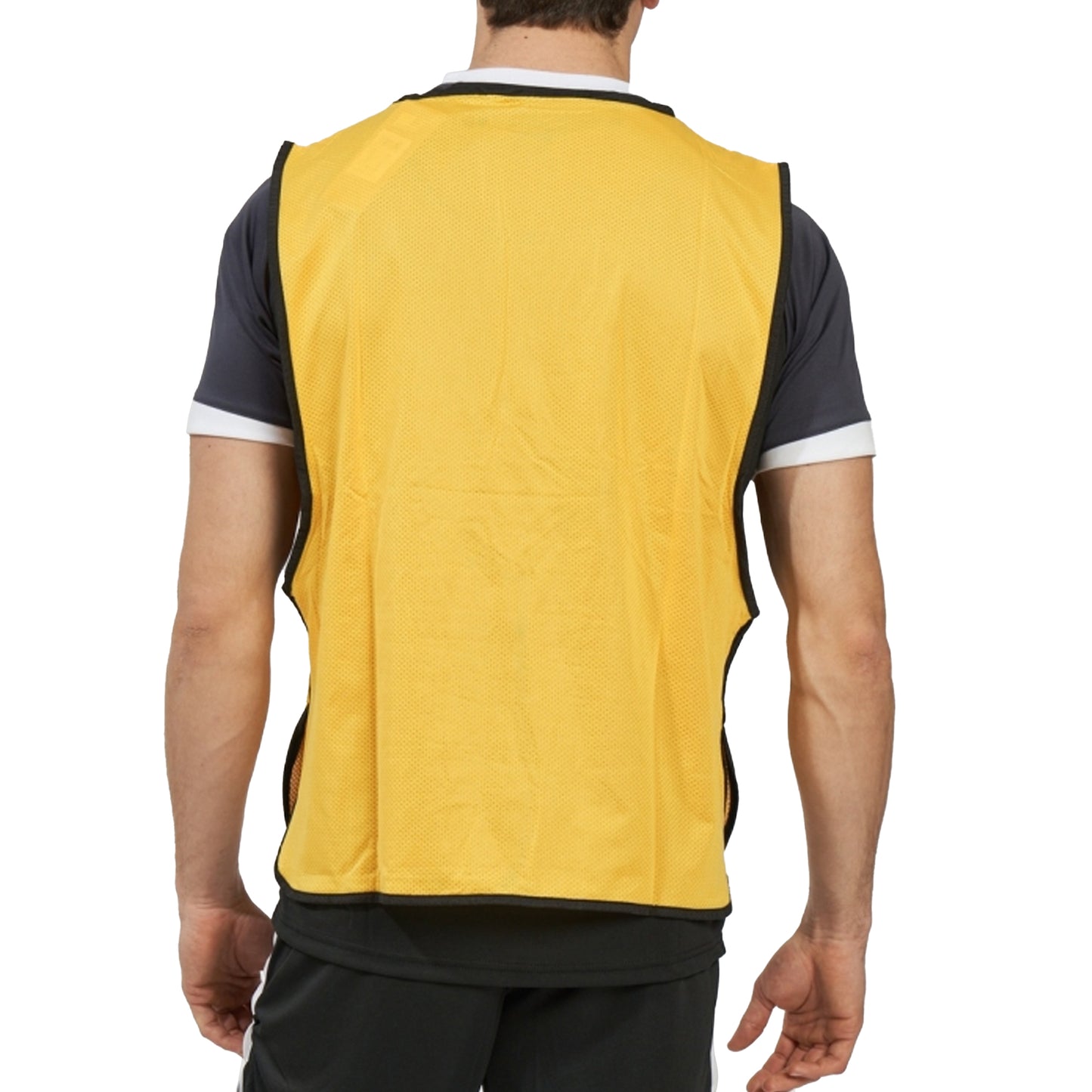 Yellow-Black - Lifestyle - Umbro Unisex Adult Training Bib