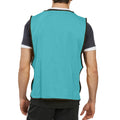 Aqua-Black - Pack Shot - Umbro Unisex Adult Training Bib