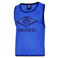 Royal Blue-Black - Front - Umbro Unisex Adult Training Bib