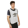 White-Black - Lifestyle - Umbro Unisex Adult Training Bib
