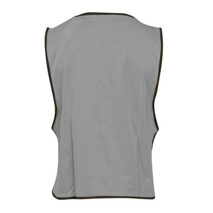 High Rise Grey-Black - Back - Umbro Unisex Adult Training Bib