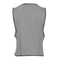 High Rise Grey-Black - Back - Umbro Unisex Adult Training Bib