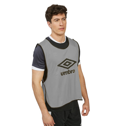 High Rise Grey-Black - Lifestyle - Umbro Unisex Adult Training Bib