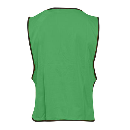 Emerald-Black - Side - Umbro Unisex Adult Training Bib