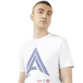 White - Pack Shot - Alex Albon Mens Thai Knockout Umbro T-Shirt