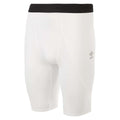 White - Front - Umbro Mens Player Elite Power Shorts