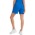 Royal Blue-White - Back - Umbro Womens-Ladies Club Leisure Shorts