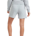 Grey Marl-White - Back - Umbro Womens-Ladies Club Leisure Shorts