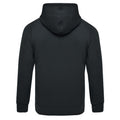 Black-White - Back - Umbro Mens Club Leisure Full Zip Hoodie