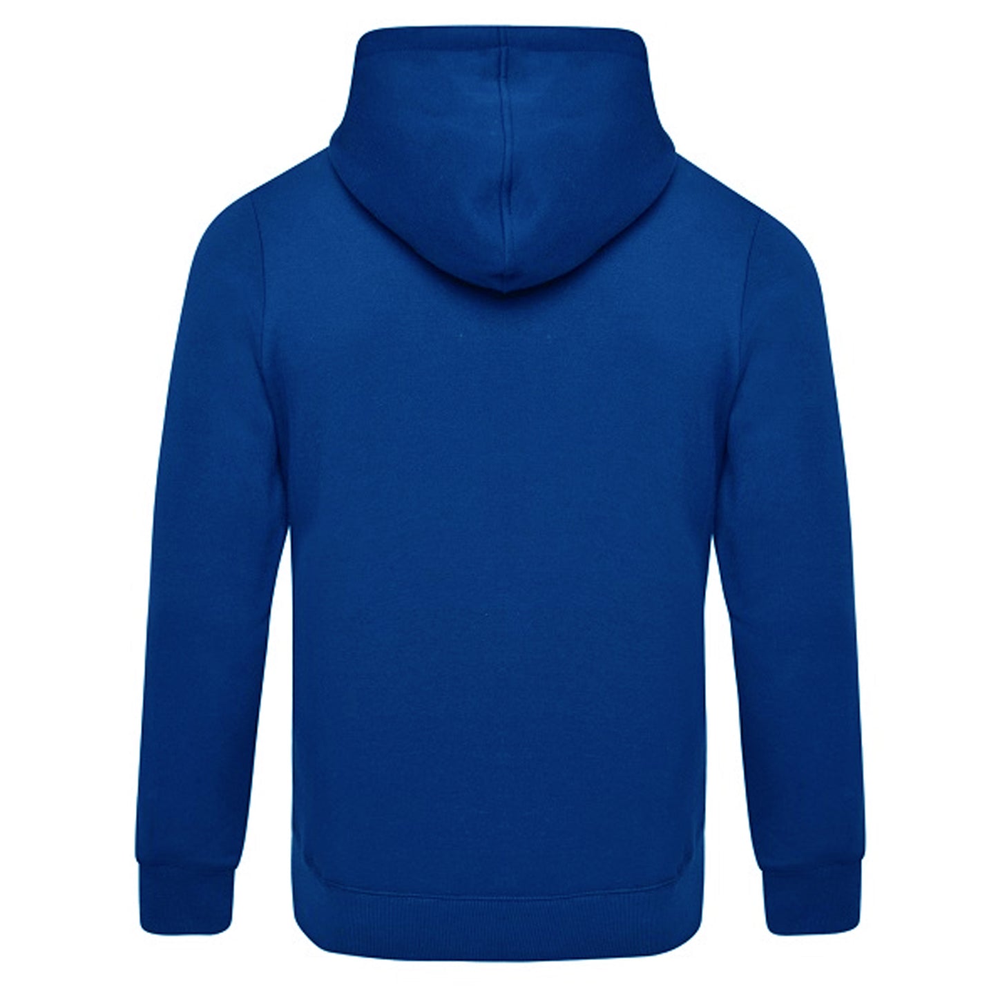Royal Blue-White - Side - Umbro Mens Club Leisure Full Zip Hoodie