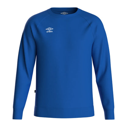 Royal Blue-White - Front - Umbro Childrens-Kids Club Leisure Sweatshirt