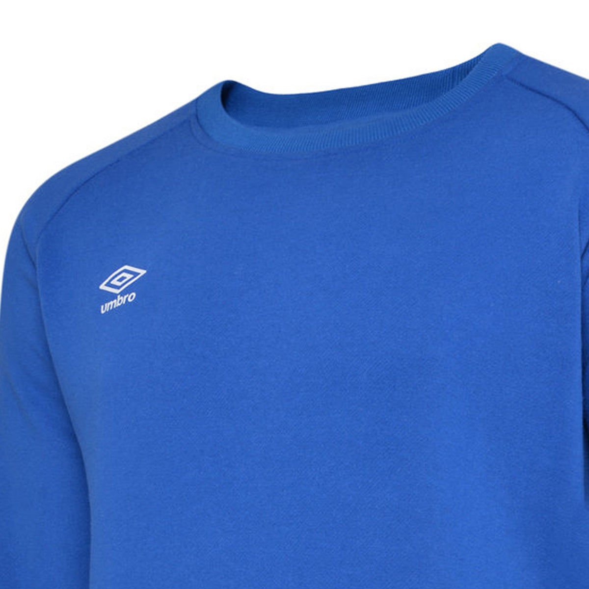 Royal Blue-White - Lifestyle - Umbro Childrens-Kids Club Leisure Sweatshirt