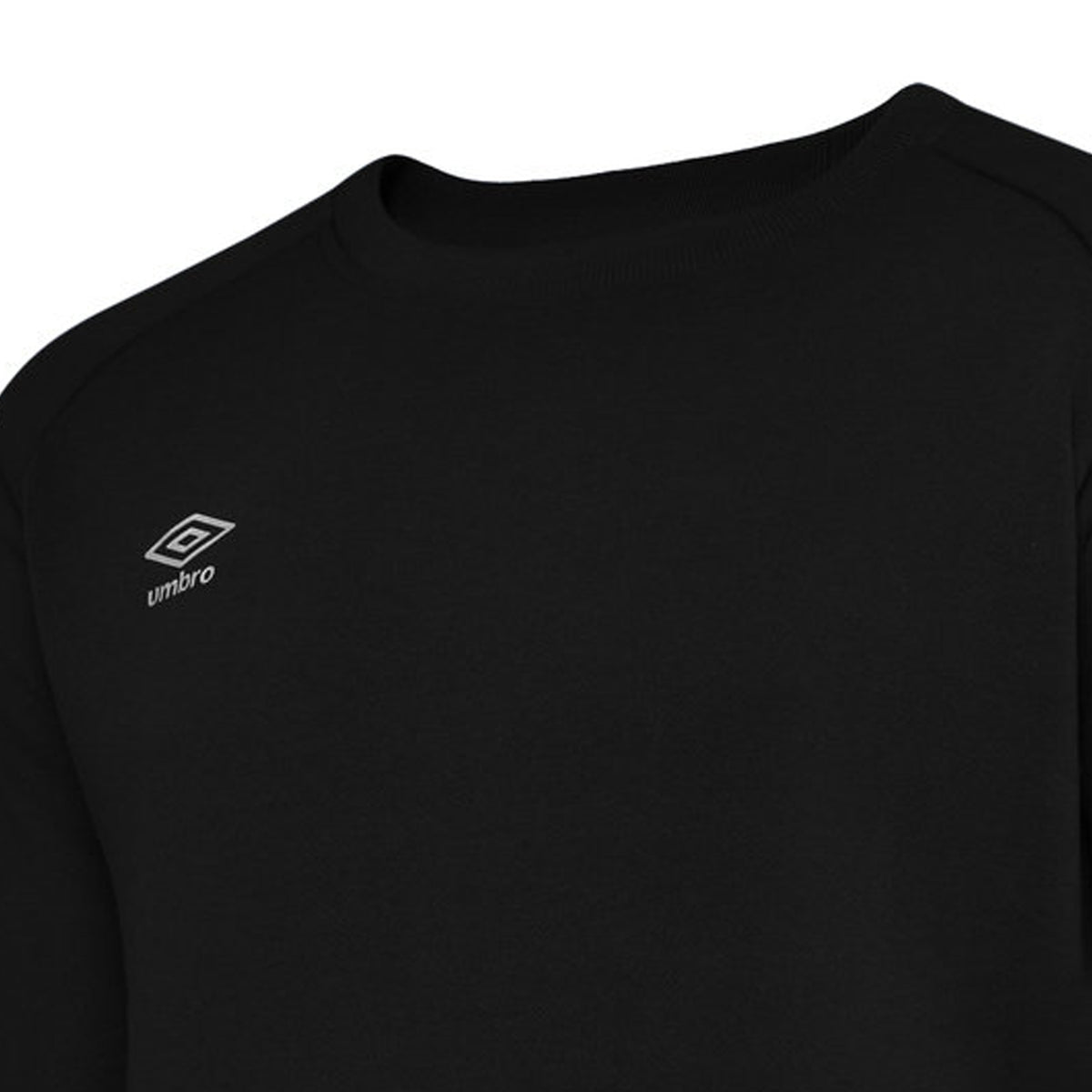 Black-White - Lifestyle - Umbro Childrens-Kids Club Leisure Sweatshirt