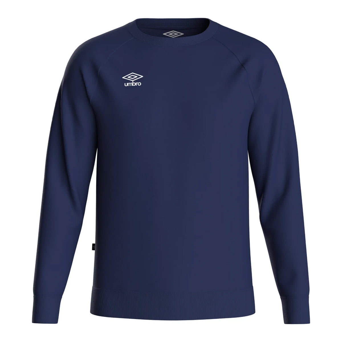 Navy-White - Front - Umbro Childrens-Kids Club Leisure Sweatshirt