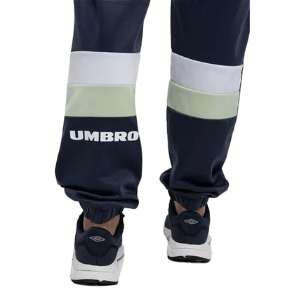 Indigo Mood-Seafoam-White - Lifestyle - Umbro Womens-Ladies Diamond Alliance Tracksuit
