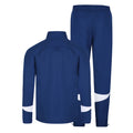 Navy-White - Back - Umbro Mens Total Training Knitted Tracksuit