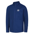 Navy-White - Side - Umbro Mens Total Training Knitted Tracksuit