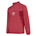 Vermillion - Front - Umbro Childrens-Kids Maxium Windproof Jacket