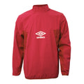 Vermillion - Back - Umbro Childrens-Kids Maxium Windproof Jacket