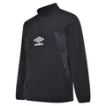 Black - Front - Umbro Childrens-Kids Maxium Windproof Jacket