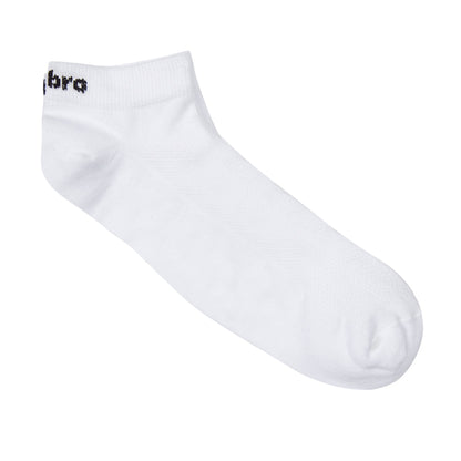 White-Black - Back - Umbro Mens Trainer Socks (Pack of 3)