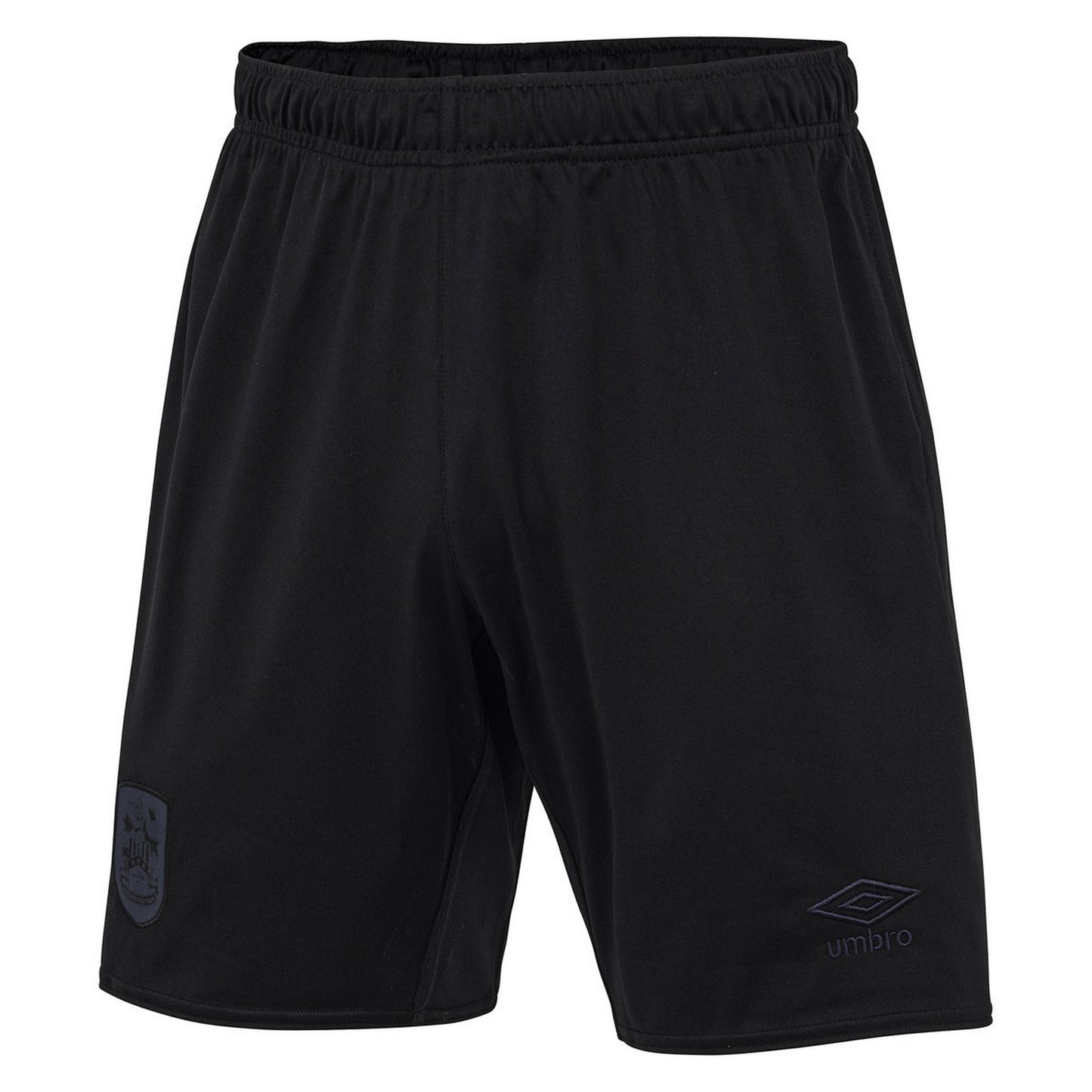 Black - Front - Huddersfield Town AFC Mens 22-23 Umbro Away Shorts