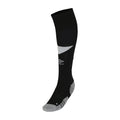 Black-Grey - Front - Derby County FC Mens 22-23 Umbro Home Socks