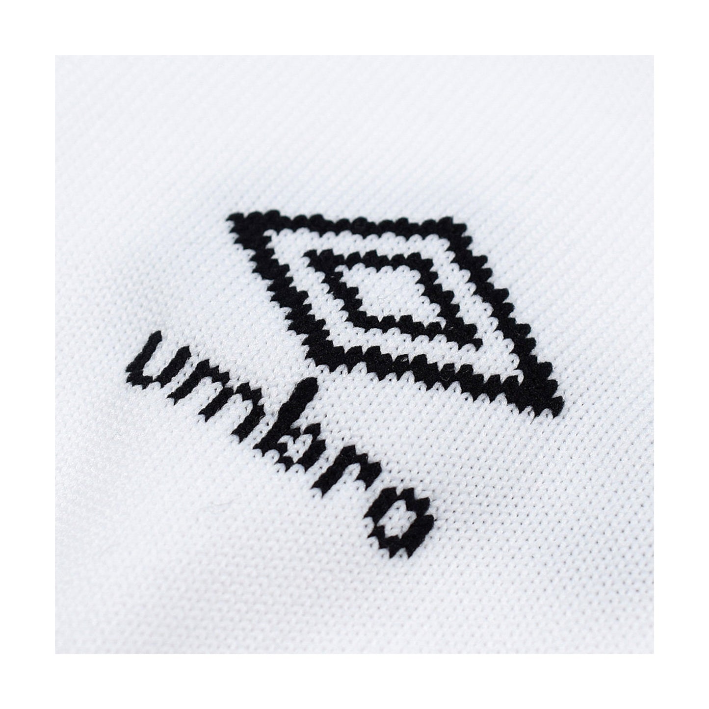 White-Black - Side - Luton Town FC Childrens-Kids 22-23 Umbro Away Socks