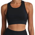 Black - Side - Umbro Womens-Ladies Pro Training Sports Bra