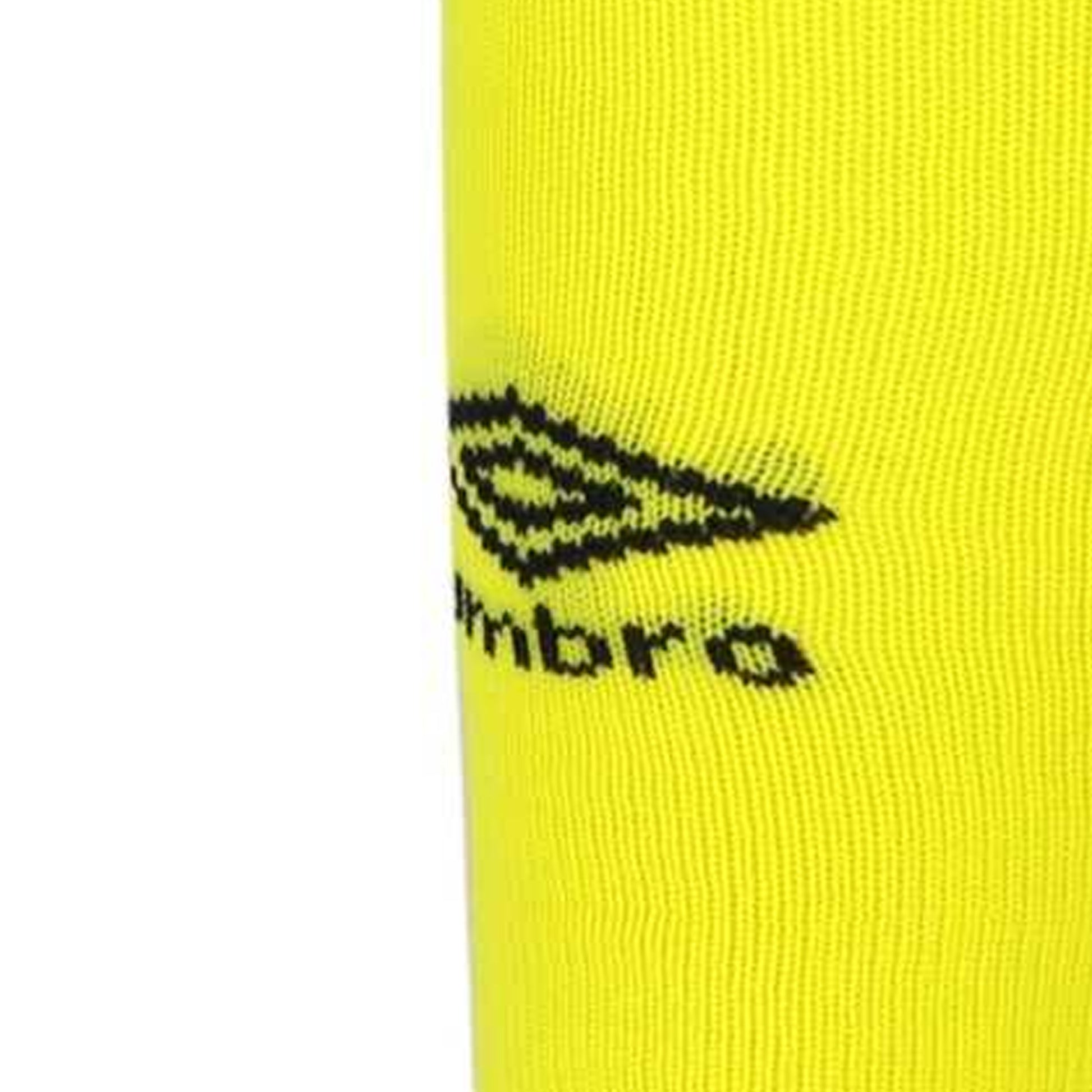 Safety Yellow-Carbon - Lifestyle - Umbro Mens Leg Sleeves