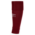 New Claret - Front - Umbro Boys Leg Sleeves