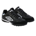 Black-White-Royal Blue - Front - Umbro Mens Speciali Eternal Team Nt Grain Leather Astro Turf Trainers