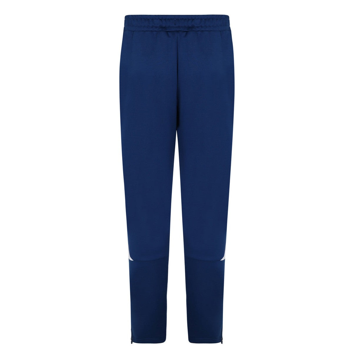 Navy-White - Back - Umbro Childrens-Kids Total Tapered Training Jogging Bottoms