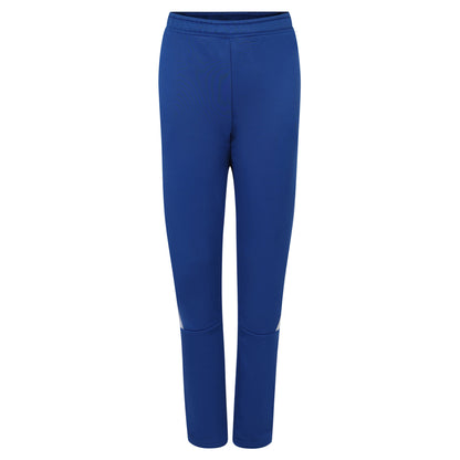 Royal Blue-White - Front - Umbro Childrens-Kids Total Tapered Training Jogging Bottoms