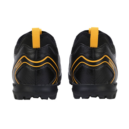 Black-White-Saffron - Back - Umbro Mens Tocco 2 Club Astro Turf Trainers